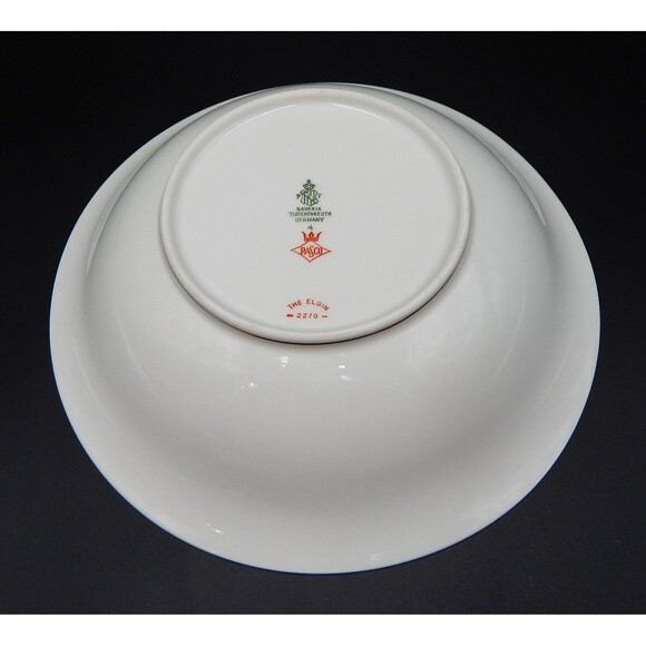 Tirschenreuth Bavaria The Elgin #2270 Round Serving Vegetable Bowl 9 Inch - Picture 5 of 9